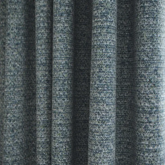 Boucle Dash Spa Blue curtain
