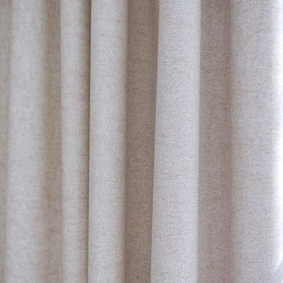 Boucle Royale Ivory curtain