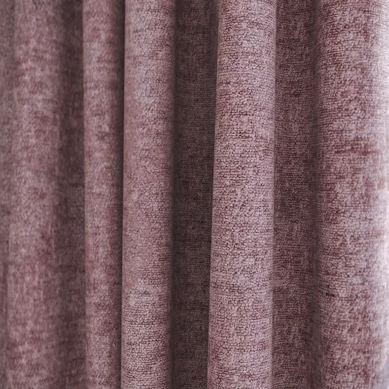 Boucle Royale Pink curtain