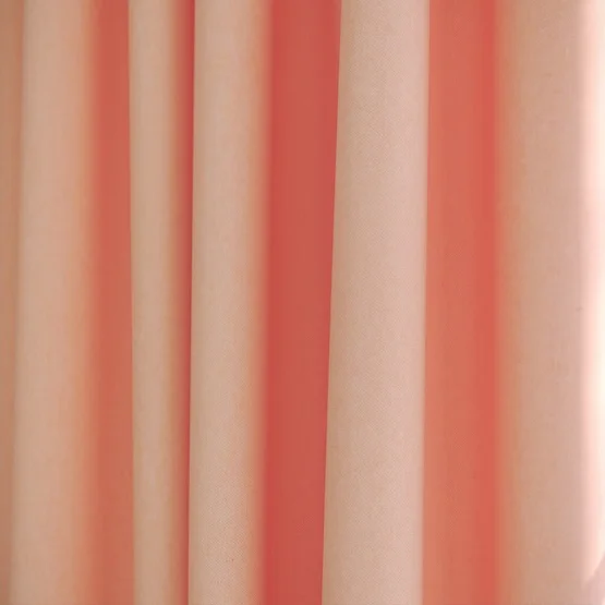 Canvas Cantaloupe Orange curtain