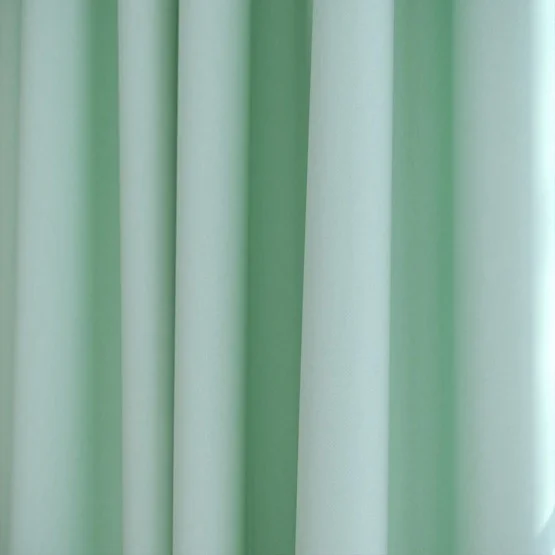 Canvas Mint curtain