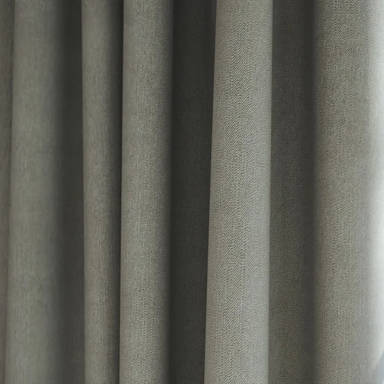 Manhattan Pewter curtain