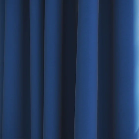 Naturo Petrol Blue curtain