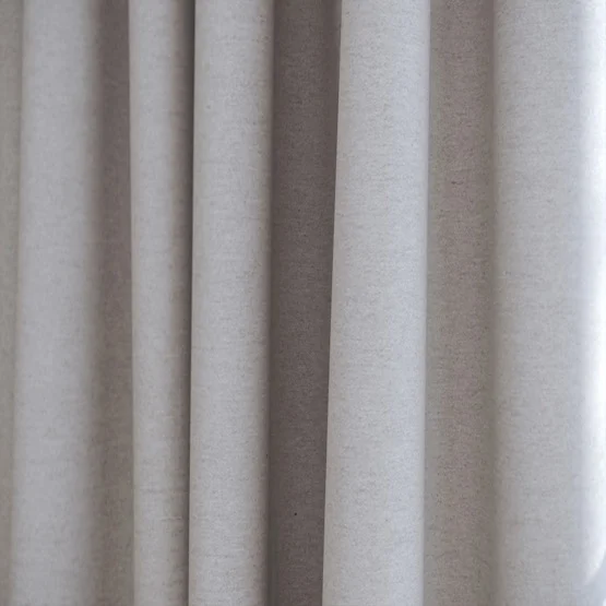 Soft Recycled Grey curtain