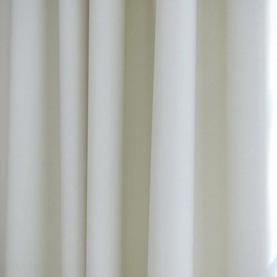 Soft Recycled White curtain