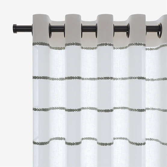 Camengo Jizz Sheer Celadon curtain