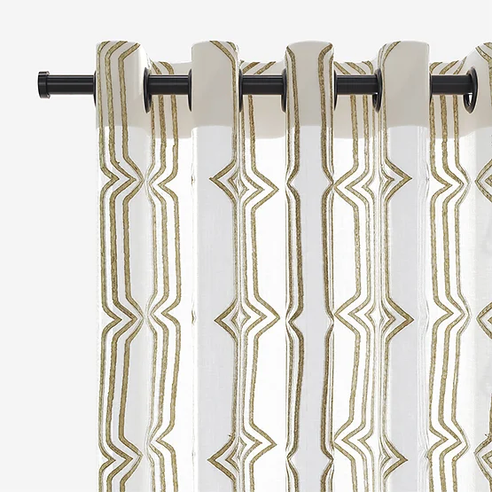 Camengo New Eastside Voile Bronze curtain