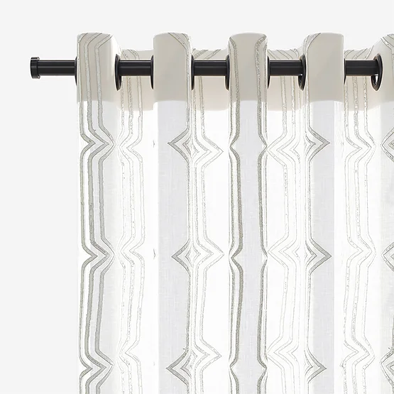Camengo New Eastside Voile Neige curtain