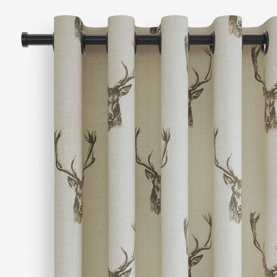 Stag Grey curtain