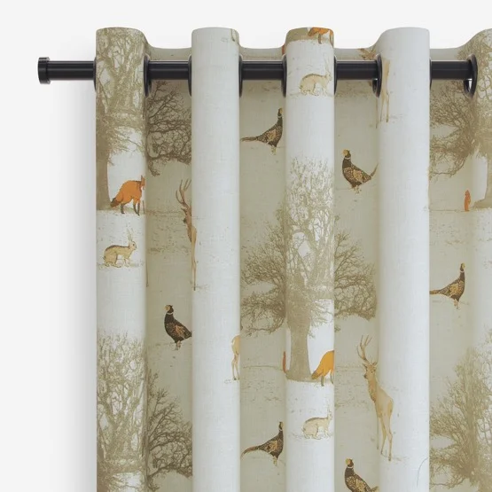 Tatton Autumn curtain