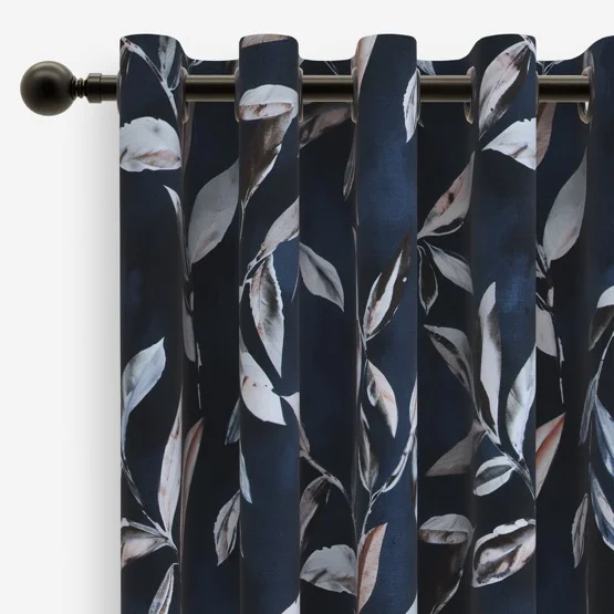 Madrid Navy curtain
