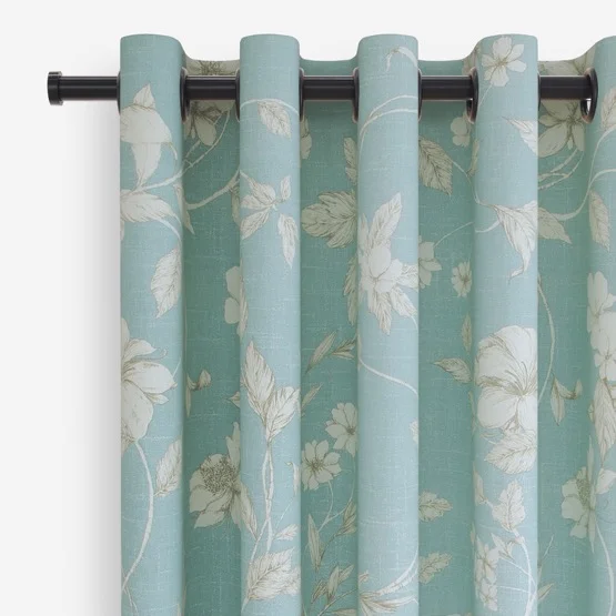 Etched Wedgewood curtain