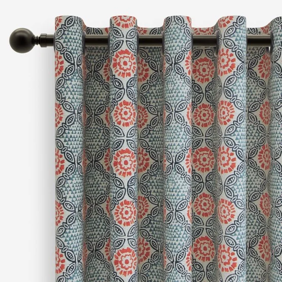 Stardust Chilli curtain