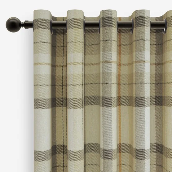 Cairngorm Oatmeal curtain