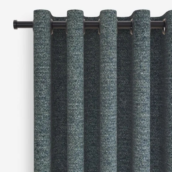 Boucle Dash Spa Blue curtain