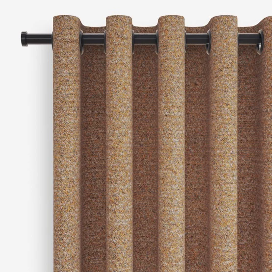 Boucle Dash Sunshine Yellow curtain