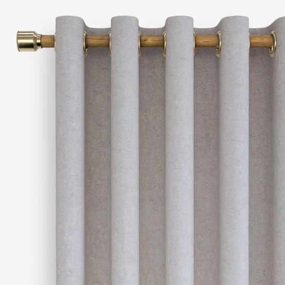 Boucle Royale Ivory curtain