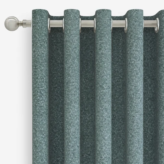 Boucle Sage Green curtain