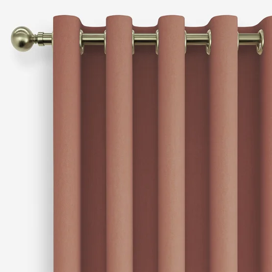 Canvas Vintage Peach Pink curtain