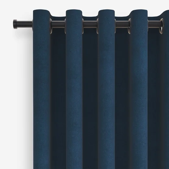 Manhattan Prussian Blue curtain