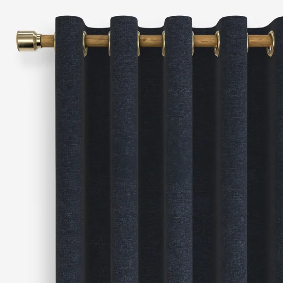 Milan Denim Blue curtain