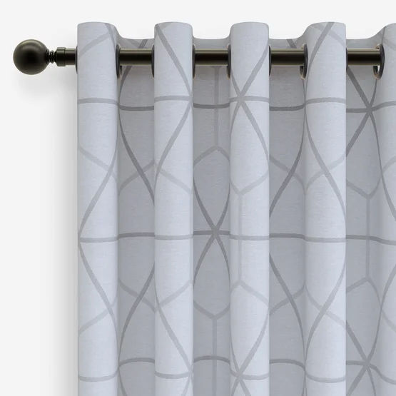 Riga Silver curtain