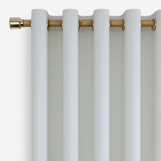 Soft Recycled White curtain