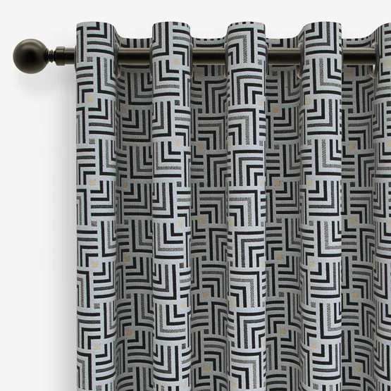 Symmetry Monochrome curtain