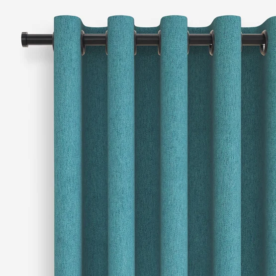 Turin Teal curtain