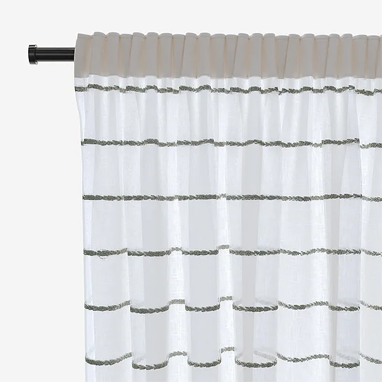 Camengo Jizz Sheer Celadon curtain