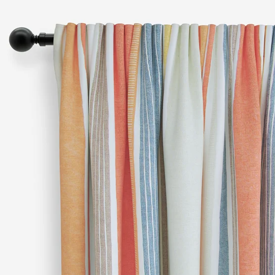 Marcel Burnt Orange curtain