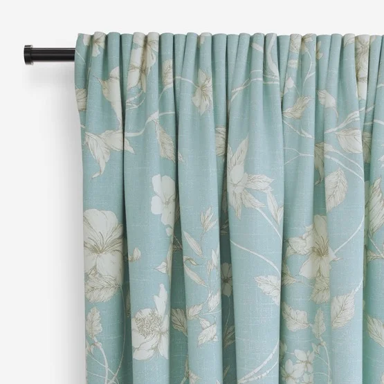 Etched Wedgewood curtain