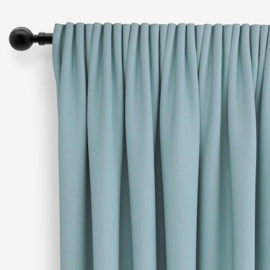 Accent Blue curtain