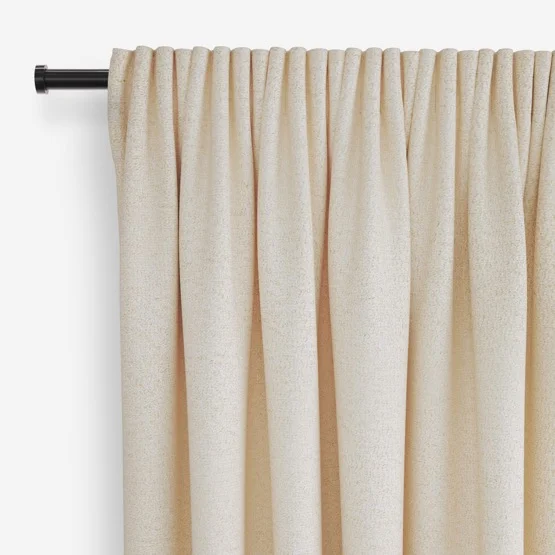 Boucle Ecru curtain