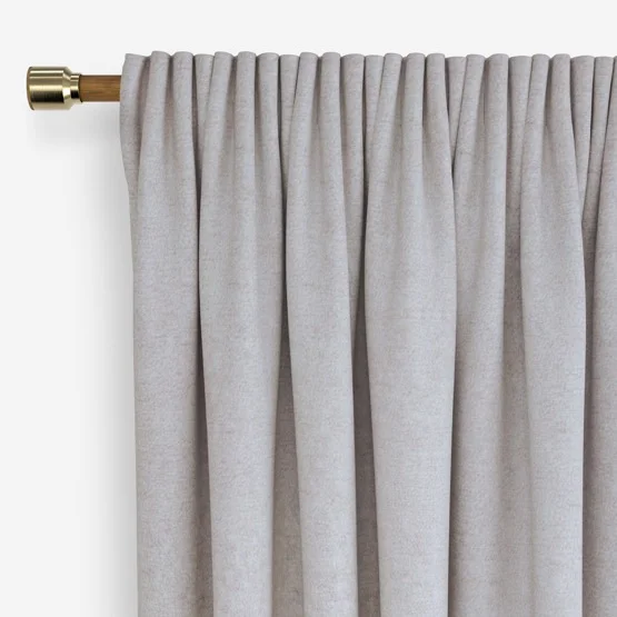 Boucle Royale Ivory curtain
