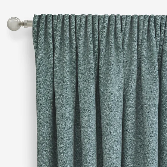 Boucle Sage Green curtain