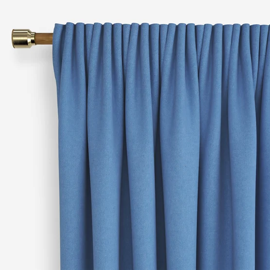 Canvas Aegean Blue curtain