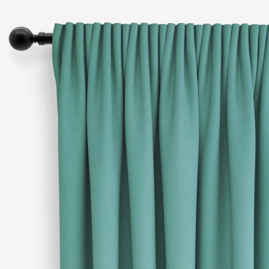 Canvas Duck Egg curtain