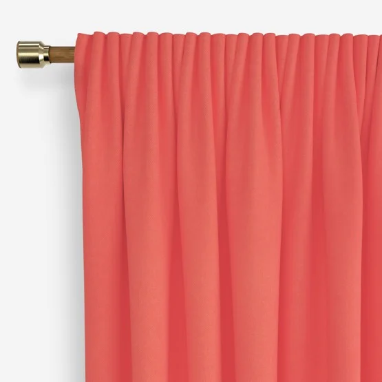 Canvas Fire Orange curtain
