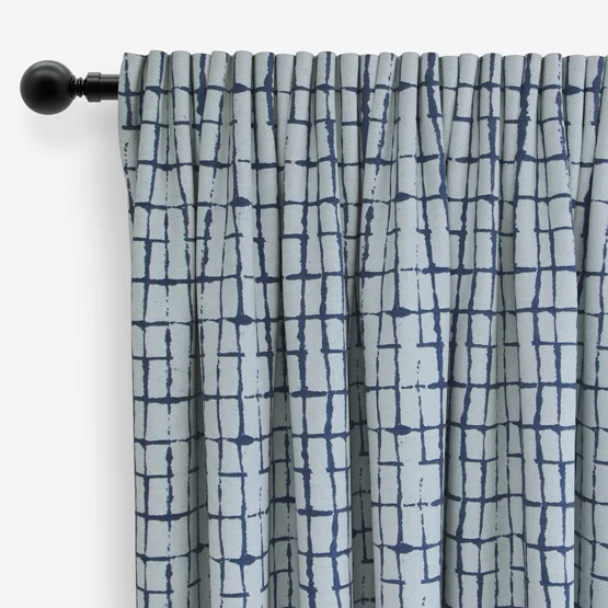 Lee Navy curtain