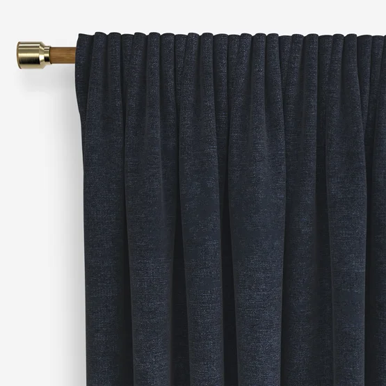 Milan Denim Blue curtain