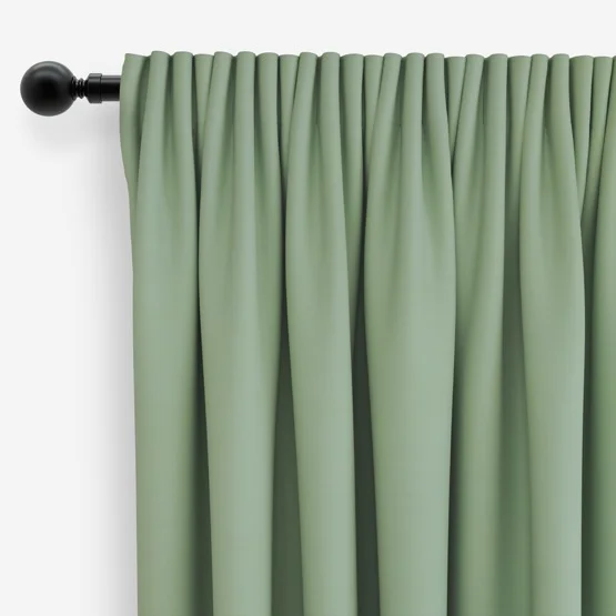 Naturo Recycled Sage Green curtain