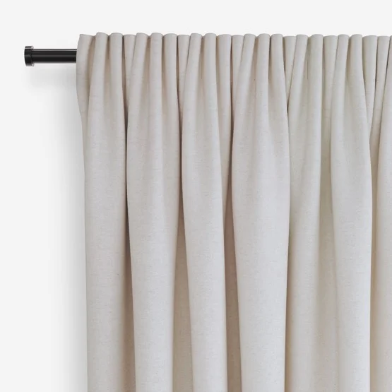 Rustic Recycled Natural Linen curtain