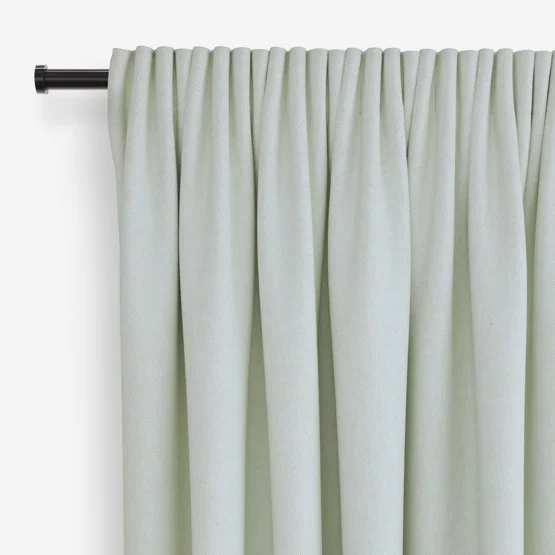 Soft Pistachio Green curtain