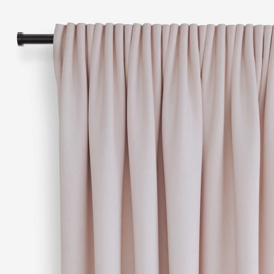 Soft Recycled Blush curtain