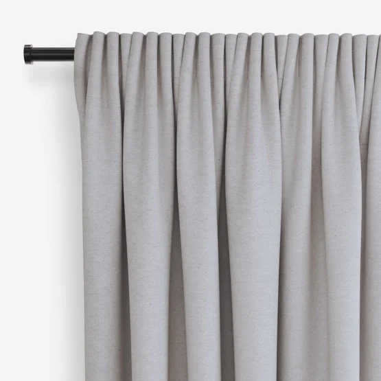 Soft Recycled Grey curtain