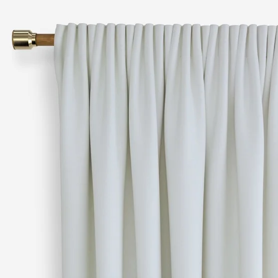 Soft Recycled White curtain