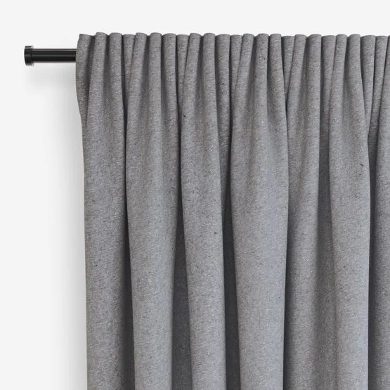 Sparkle Recycled Black curtain
