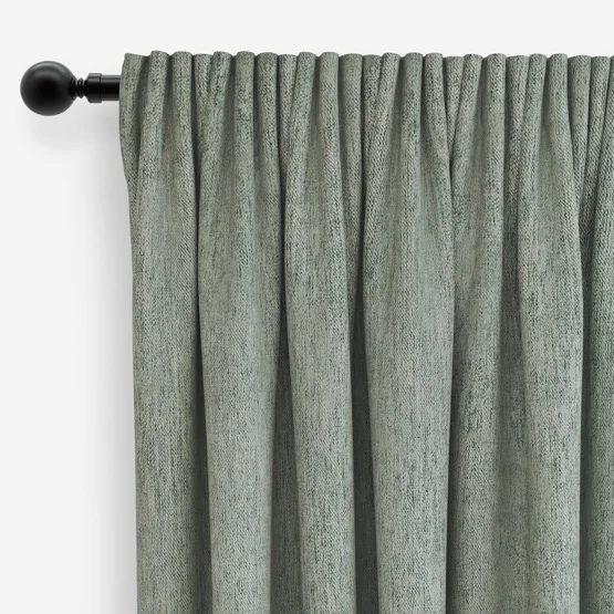 Turin Sage Green curtain
