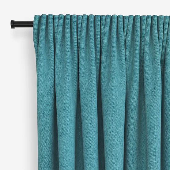 Turin Teal curtain